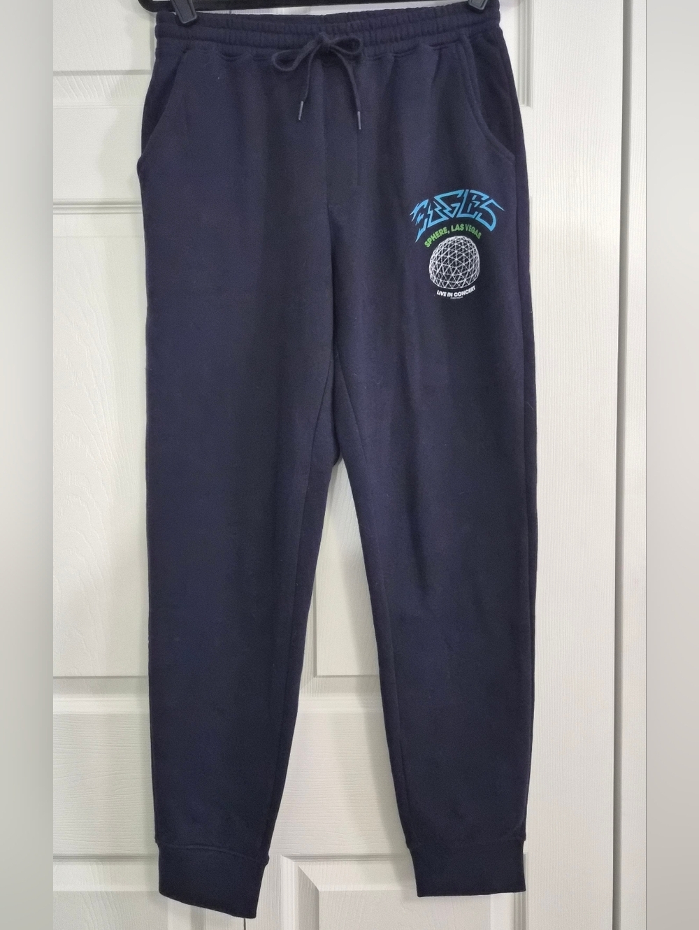 Eagles Sphere Las Vegas Residency Joggers Navy Blue Small Indie Sleaze